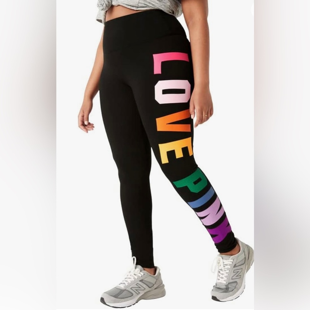Pink Victoria’s Secret high waist legging